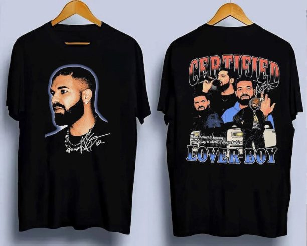 Rapper Drake T-Shirt, Certified Lover Boy Double Sided T-Shirt, Drake Shirt, Drake Merch, Drake Concert Shirt, Drake Tour