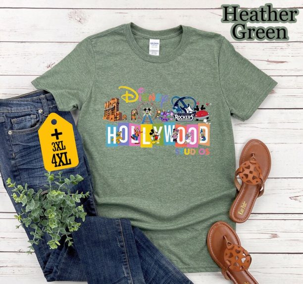 Disney Hollywood Studious Shirt, Disney Shirt, Disney World Shirt, Disneyland Shirt, Disney Trip Shirt, Disney Vacation Shirt