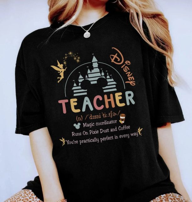 Disney Teacher Definition Shirt, Disney Back To School Shirt, Disney Teacher Shirt, Teach Love Inspire Shirt