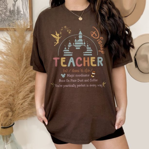 Disney Teacher Definition Shirt, Disney Back To School Shirt, Disney Teacher Shirt, Teach Love Inspire Shirt