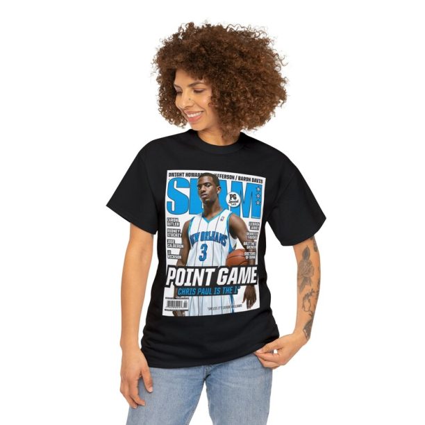 Chris Paul New Orleans Hornets NBA Slam Cover Tee Shirt