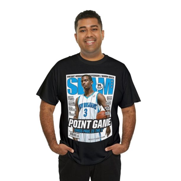 Chris Paul New Orleans Hornets NBA Slam Cover Tee Shirt