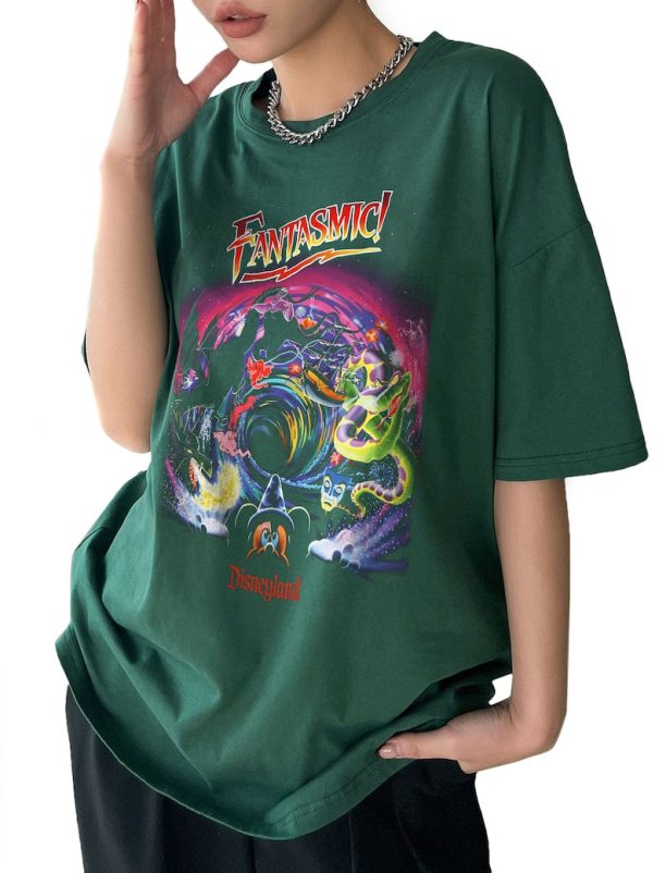 Maleficent Dragon And Sorcerer Mickey Fantasmic Shirt / Fantasia Disney T-shirt / Magic Kingdom Park / Walt Disney World