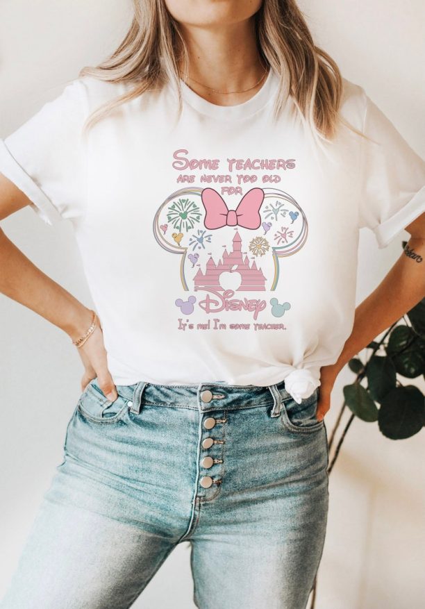 Happiest Teacher On Earth Shirt, Disney Teacher Shirt, Teacher Appreciation Gift, Disney Theme Teacher Shirt