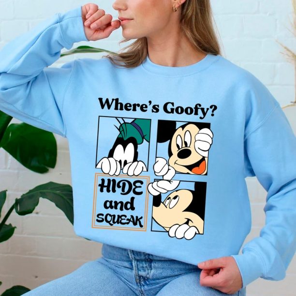 Goofy Mickey Sweatshirt, Vintage Goofy Crewneck, Disney Sweater, Disneyland Sweatshirt, Disney World Shirt