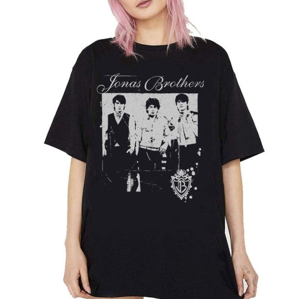 Jonas Brothers Vintage T-Shirt, Jonas Five Albums One Night Tour Shirt, Jonas Brothers 2023 Tour Shirt, Jonas 90's Tee