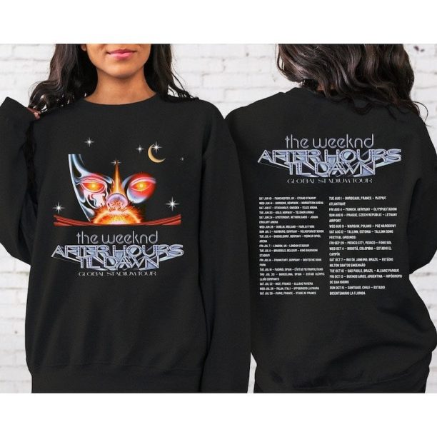 The weeknd Tour 2023 2 Sides Shirt, The Weeknd After Hours Til Dawn Concert Hoodie, The Weeknd Merch, The Weeknd Fan Gift