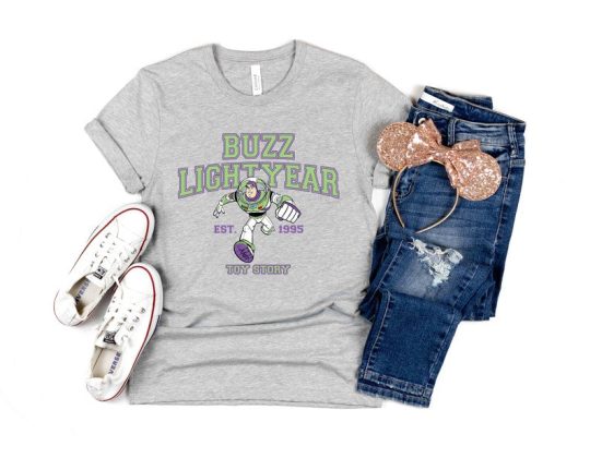 Buzz Lightyear Est 1995 Toy Story Shirt, Disney Toy Story Shirt, Buzz Lightyear Shirt, Disney Toy Story Character Shirt, Disneyland T-Shirt