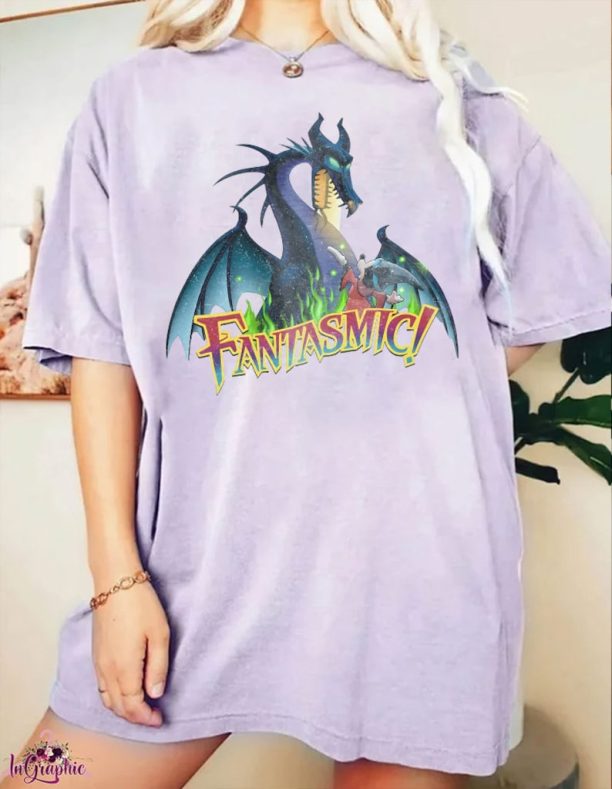 Disney Fantasia Sorcerer Mickey Comfort Colors Shirt, Fantasmic Shirt, Disney Hollywood Studios Shirt