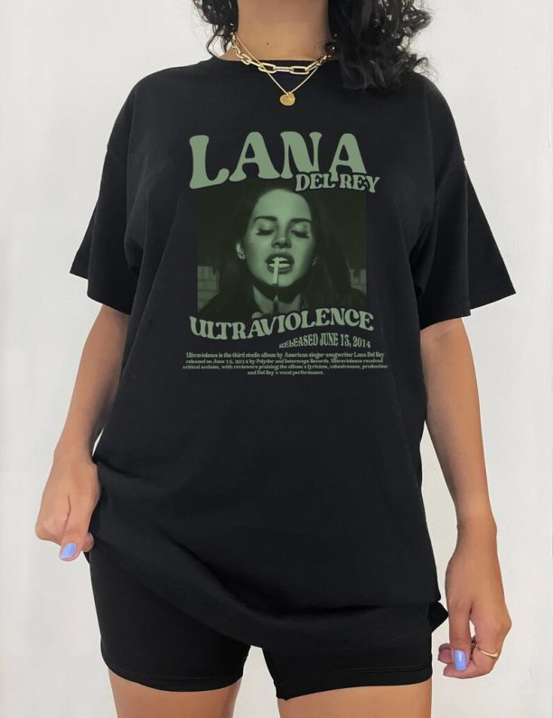 Lana Del Rey Shirt, Vintage Lana Del Rey T Shirt, Lana Del Rey Merch, Fan Gifts Men Women Unisex Tee Shirt GI966