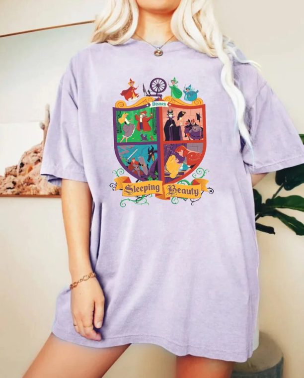 Disney Princess Sleeping Beauty Comfort Colors® Shirt, Princess Aurora Shirt, Disney Family Trip Shirt, Disneyworld Shirt