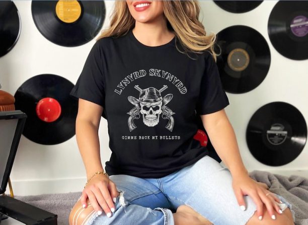 Lynyrd Skynyrd Shirt, Lynyrd Skynyrd T-shirt,Southern Rock Shirt, Band Shirt, Band Tee, Concert Shirt, Skull Shirt,Rock & Roll Shirt