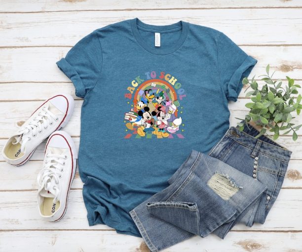 Disney Mickey And Friends Back To School Shirt, Disney School Shirt, Disney Education Shirt, Disney Teacher Shirt