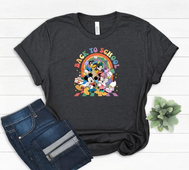 Disney Mickey And Friends Back To School Shirt, Disney School Shirt, Disney Education Shirt, Disney Teacher Shirt