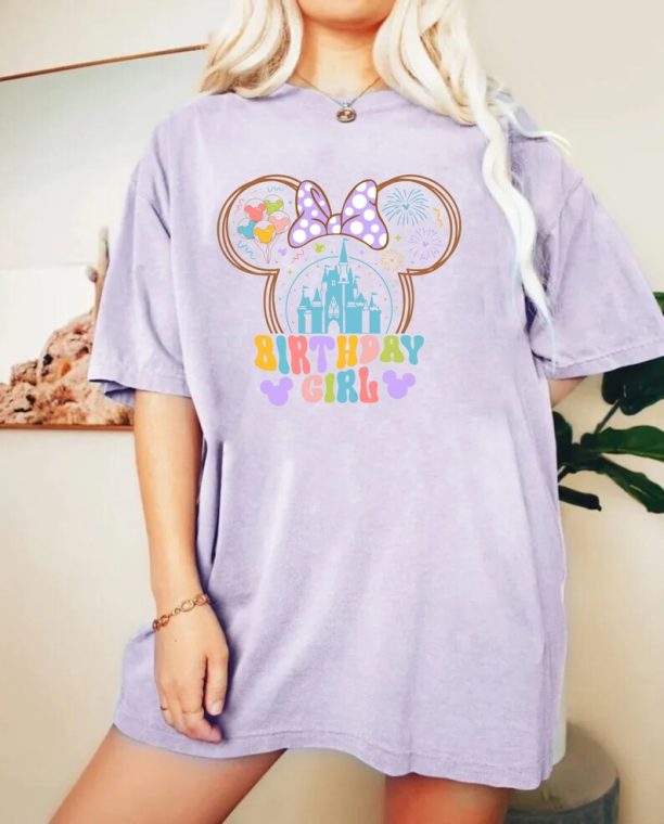 Mickey Minnie Birthday Toddler Shirt, Disney Birthday Family Shirt, Birthday Boy Shirt, Birthday Girl Shirt