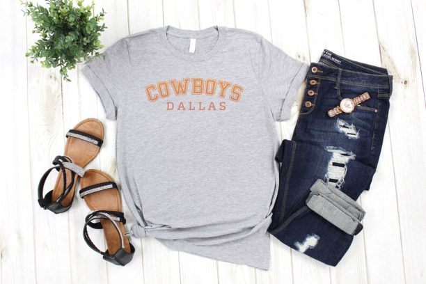 Cowboys T-Shirt, Dallas Cowboys Shirt, Shirt For Cowboys, Cute Cowboy Tee, Western Cowboy Tee, Dallas Texas Tshirt