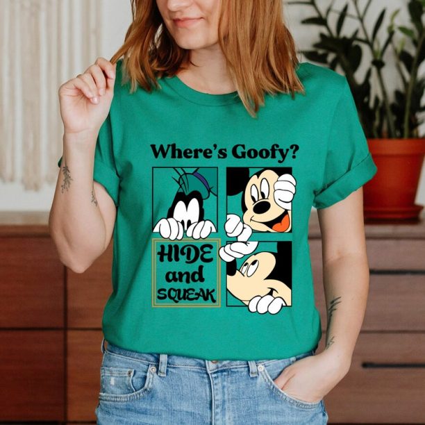 Goofy Shirt, Vintage Goofy Shirt, Disney Shirt, Disneyland Shirt, Disney World Shirt, Matching Family Disney Shirts