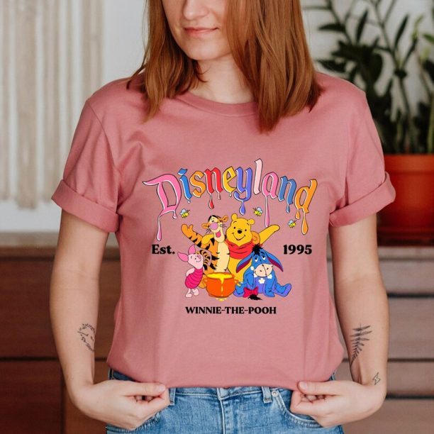 Disneyland Disney Winnie the Pooh Shirt, Pooh Bear Shirt, Pooh and Friends Shirt, Disney Woman Shirt