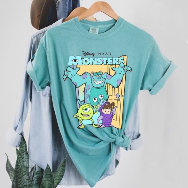 Disney Pixar Monsters Inc Comfort Colors T Shirts, Monsters University Shirts, Disney Trip Shirt, Disney Group Shirt