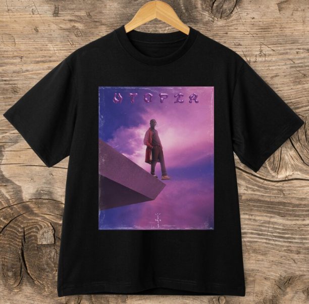 Travis Scott Utopia Shirt - UTOPIA New Merch - Look Mom I Can Fly - Rap Tee - Cactus Jack - astroworld - hiphop tee -