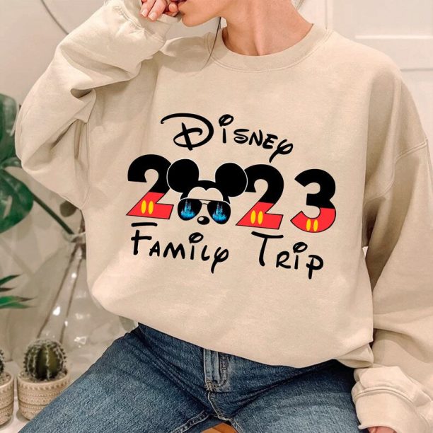 Disney Family Trip Sweatshirt, Disney Trip 2023 Shirt, 2023 Disney Trip, Couple 2023 Shirt, Disney Family Shirt