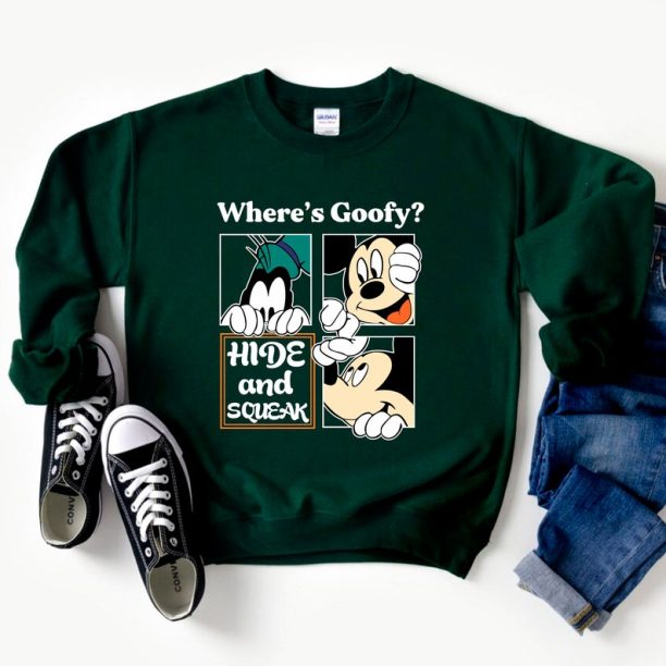 Goofy Mickey Sweatshirt, Vintage Goofy Crewneck, Disney Sweater, Disneyland Sweatshirt, Disney World Shirt