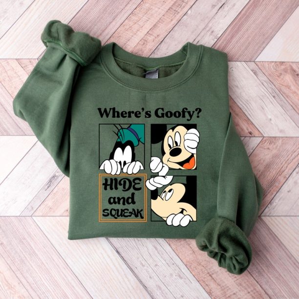 Goofy Mickey Sweatshirt, Vintage Goofy Crewneck, Disney Sweater, Disneyland Sweatshirt, Disney World Shirt