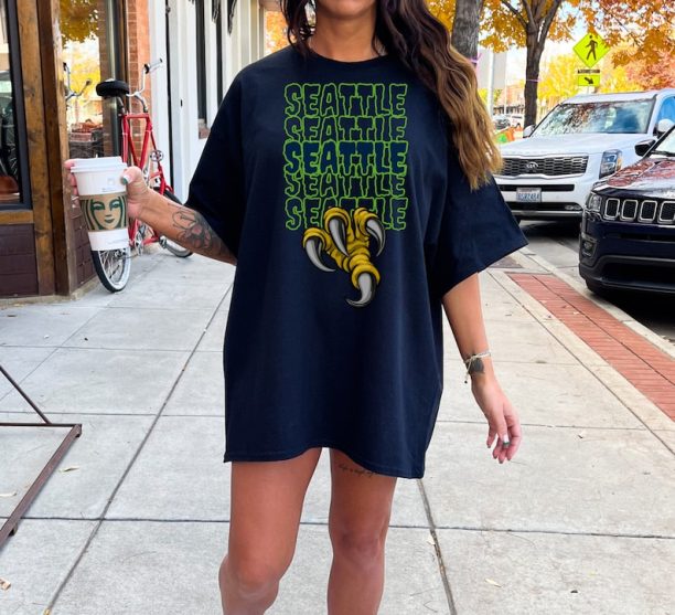 Seattle Seahawks Football Team: Football League T-shirt, Every Day Oversized Shirt - Perfect gift for Seahakws Fans