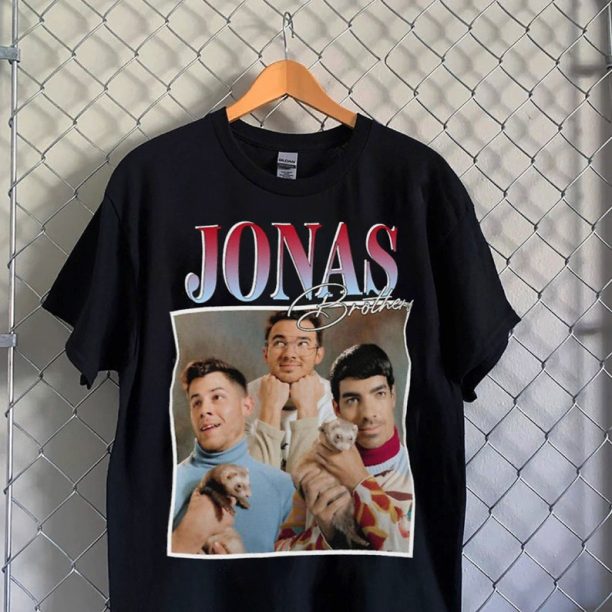 Jonas Brothers Vintage Tee, Jonas Brothers Tour Shirt, Concert 2023 Retro Unisex Gift, Jonas Retro 90's Sweater, Jonas Brothers Graphic Tee