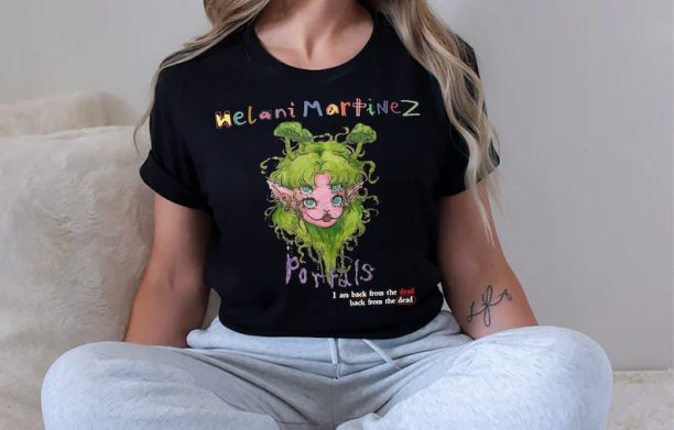 Fairy Melanie Tee, Portals Album Shirt, Melanie Singer Hoodie, Portals Tour 2023 Shirt, American Singer Shirt, Melanie Martinez Merch