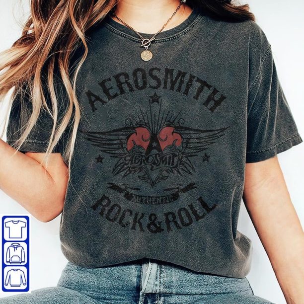 Aerosmith T-Shirt, Vintage T Shirt, Retro Vintage Shirt, Aerosmith, Vintage Rock Unisex Sweatshirt, Hoodie