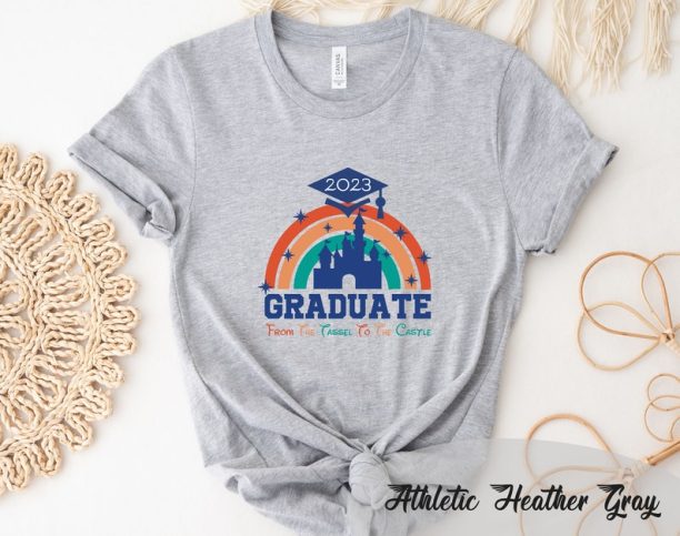 Disney Graduate 2023 Shirt, Graduate Shirt 2023, Class of 2023 Shirt, Graduation Shirt, Class of 2023 Shirt