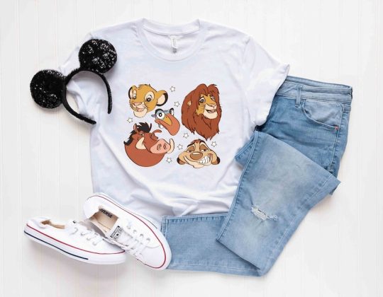 Disney Lion King Characters Shirt, Lion King Simba Mufasa Timon Zazu Pumbaa Shirt, Disney Animal Kingdom Safari T-Shirt