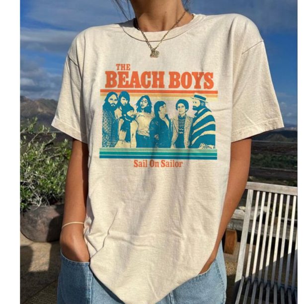 Comfort Colors Vintage The Beach Boys Band Shirt, 80s The Beach Boys Fan T-shirt, Vintage The Summer In Paradise The Beach Boys Tee