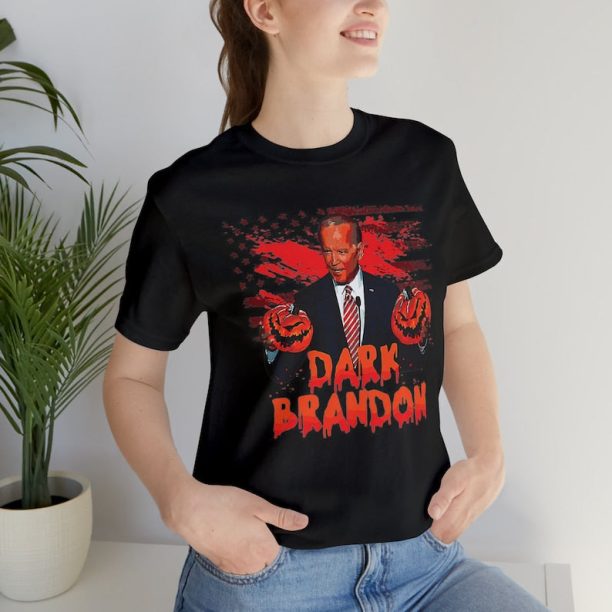 Dark Brandon, Joe Biden, Halloween T-Shirt, Anti Maga, Anti Trump, Funny T-Shirt, Mens Clothing, Womens Clothing