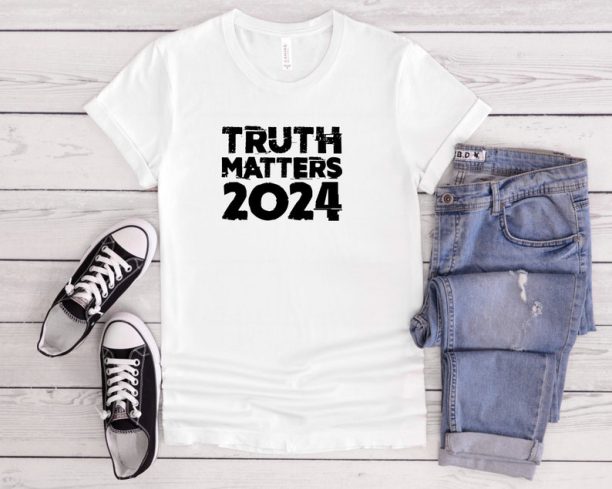 Truth Matters 2024 T-shirt l Political T-shirt, Democratic Party T-shirt, Political Men's T-shirt