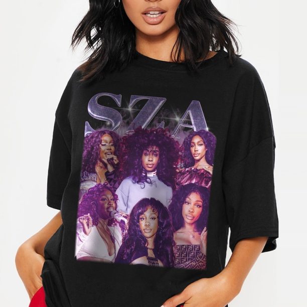 SZA Printed Graphic Tee, Vintage Shirt, RAP Hip-hop T-shirt, Sza Good Days T-Shirt,Classic 90s Graphic Tee