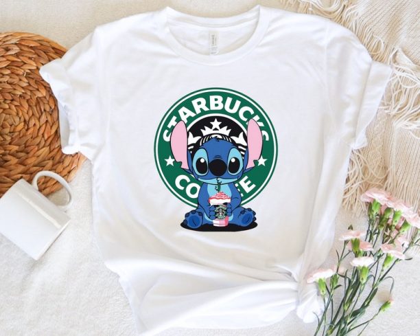 Disney Stitch Coffee Shirt, Funny Disney Stitch Shirt, Disneyworld Stitch Shirt, Disney Family Vacation Shirt