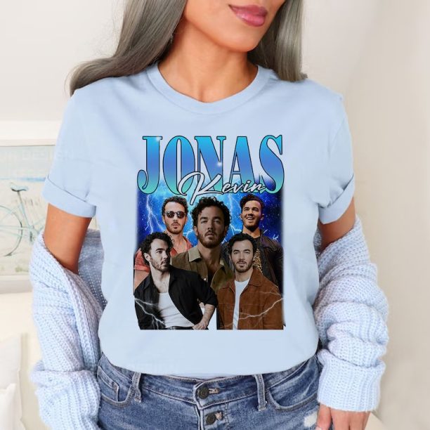 Vintage Jonas Kevin Jonas Brothers Shirt, Jonas Brothers full album Shirt, Jonas Brothers Tour Shirt