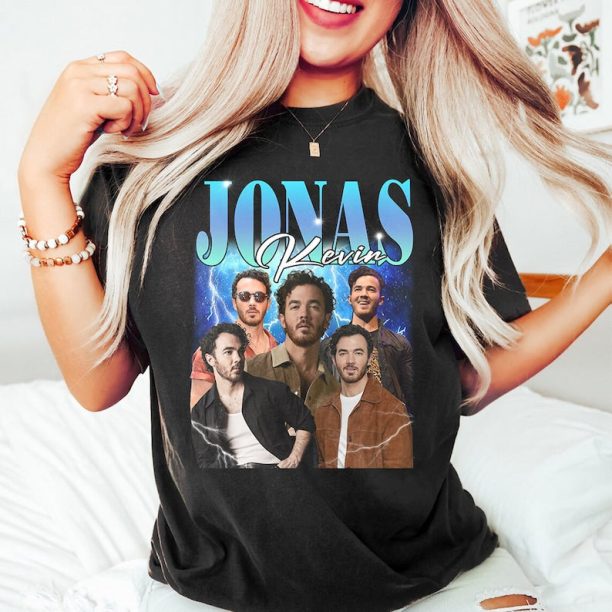 Vintage Jonas Kevin Jonas Brothers Shirt, Jonas Brothers full album Shirt, Jonas Brothers Tour Shirt