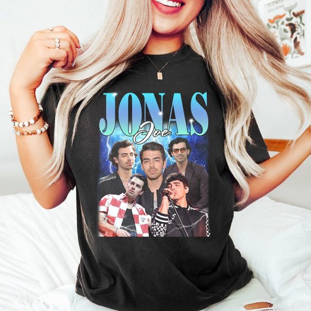 Vintage Jonas Joe Jonas Brothers Shirt, Jonas Brothers full album Shirt, Jonas Brothers Tour Shirt