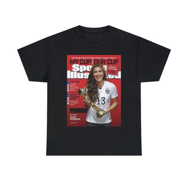 Alex Morgan USAWT Soccer Sports Illustrated Tee Shirt