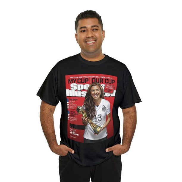 Alex Morgan USAWT Soccer Sports Illustrated Tee Shirt