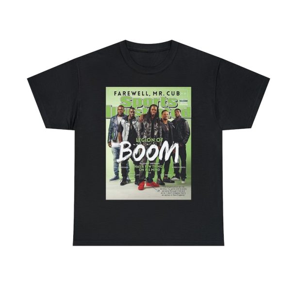 Legion of Boom Richard Sherman Seattle Seahawks NFL Sports Illustrated Cover Tee Shirt