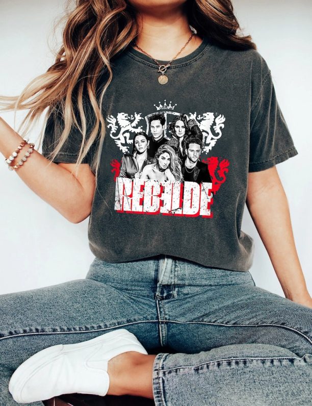 Soy Rebelde Tour 2023 Shirt, Rebelde Tour Shirt 2023, RBD Touring Shirt, Rbd Fans Sweatshirt, RBD Logo Tee, Rebelde Fans Gift