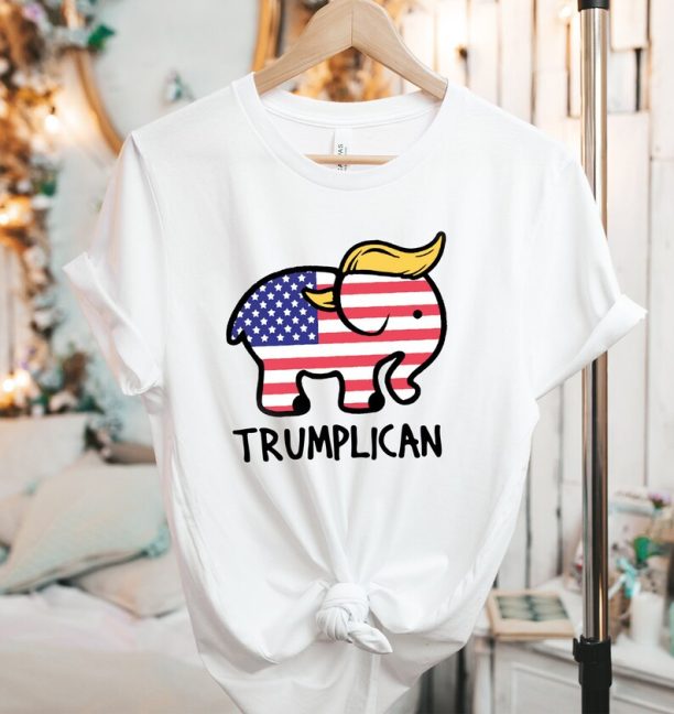 Trumplican Shirt,Elephant Trump Shirt,Funny Republican Shirt,Ultra Maga 2024 Shirt,Gift For Republican