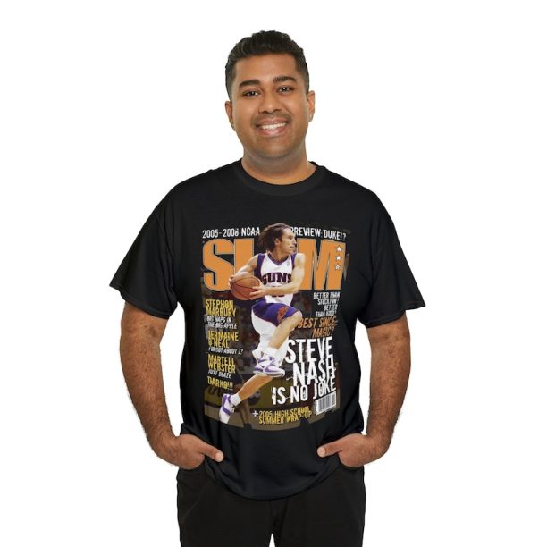 Steve Nash Phoenix Suns NBA Slam Cover Tee Shirt