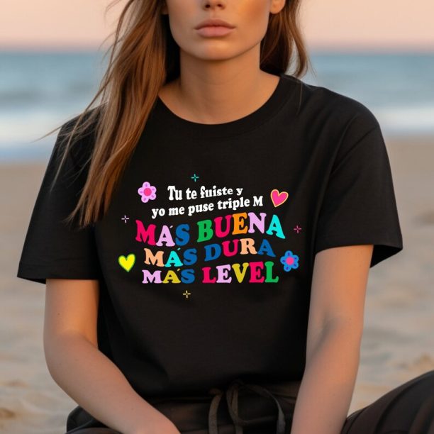 Mas Buena Mas Dura Mas Level Shirt/Hoodie, 4XL, Mañana Será Bonito Shirt, Karol G Shirt, Tu te Fuiste, Graphic Tee