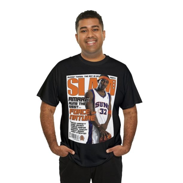 Amar'e Stoudemire Phoenix Suns NBA Slam Cover Tee Shirt