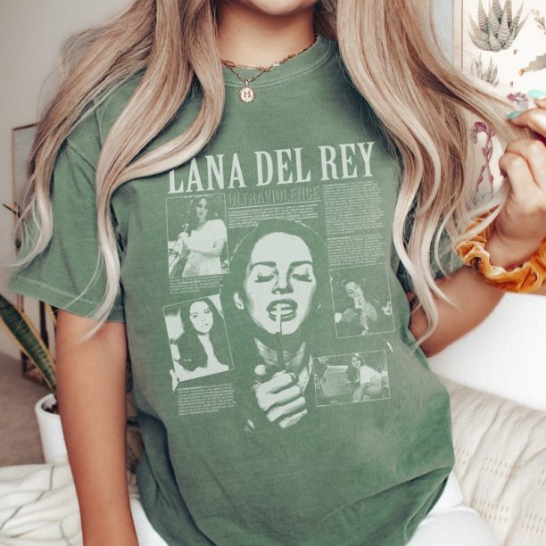 Retro Lana Del Rey Shirt, Lana Del Rey Merch, Lana Del Rey Ultraviolence, Lana Del Ray, Y2K Grunge, Comfort Colors